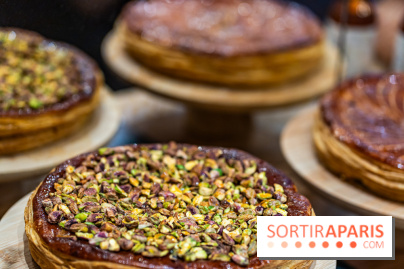 Les galettes des Rois frangipane Amande et Pistache chez Jardin Sucré 2024