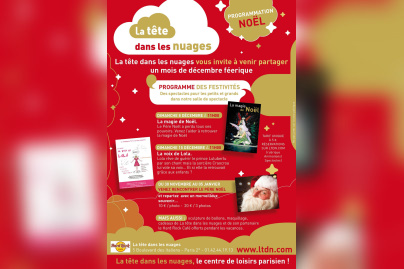 Les spectacles de Noël à La tête dans les nuages