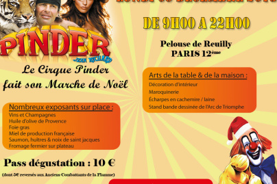 Marché de Noël du Cirque Pinder