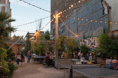 88 Ménilmontant : la friche éphémère et estivale de La Bellevilloise 2024