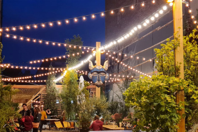 88 Ménilmontant : la friche estivale éphémère de La Bellevilloise s'ouvre à nous