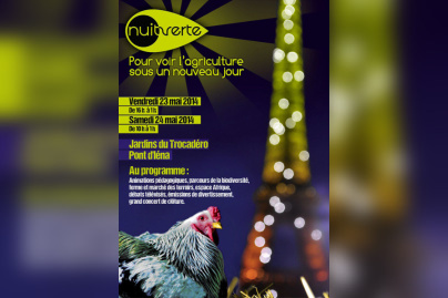 Nuit Verte 2014 au Trocadéro