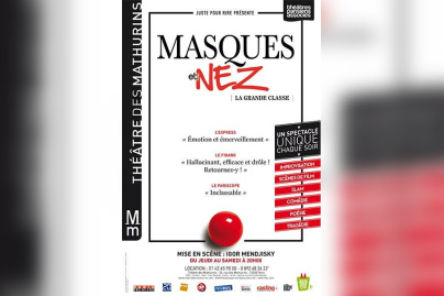 Masques et Nez – La Grande Classe au Théâtre des Mathurins