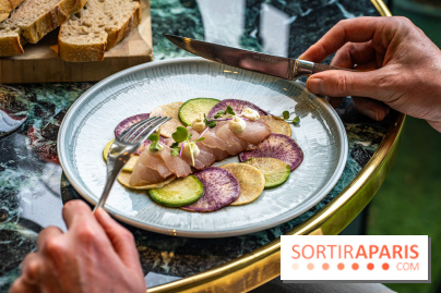 Le FRAME restaurant du Pullman Tour Eiffel, réveillé par la cuisine créative d'Alexandre Willaume