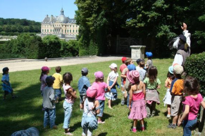 Château de Vaux le Vicomte pour les enfants