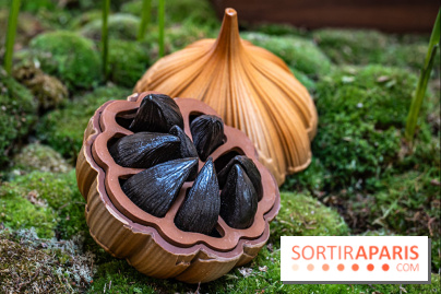 Pâques 2025 : l'oeuf ail noir original du Peninsula Paris par Anne Coruble