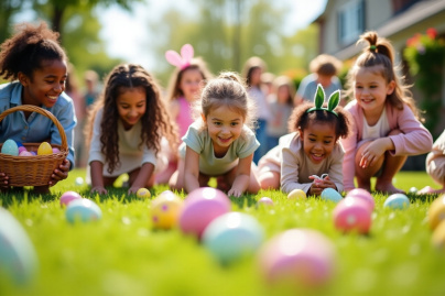 Les chasses aux oeufs du lundi de Pâques férié à Paris et aux alentours