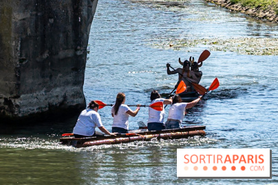 La Bidonaise, la course de radeaux en Seine-et-Marne près de Provins