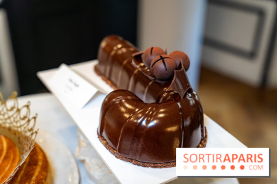 La Bûche de Noël sucre d'orge de Claire Heitzler 2025