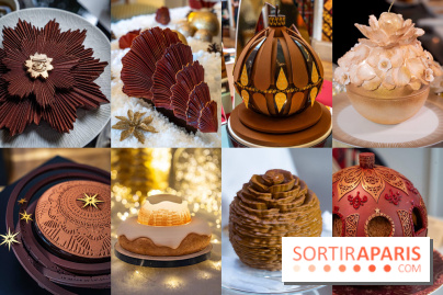 Les bûches de Noël exceptionnelles à Paris 2025 les créations folles des palaces et grandes Maisons