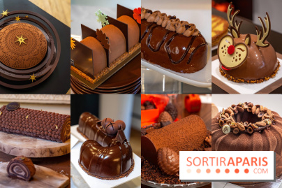Les bûches de Noël au chocolat à Paris 2025 : la sélection pour les chocovores