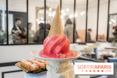 La Bûche de Noël cornet de glace du Kimpton pour ce Noël 2025