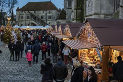 Marché de Noël de Meaux 2025, video mapping et spectacles gratuits
