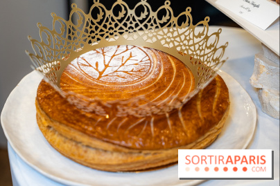 La galette des Rois frangipane vanille-fleur d'oranger 2026 de Claire Heitzler