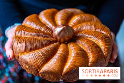 La sublime galette des Rois du Lutetia spéciale noisette