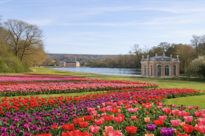 La Journée de la Tulipe au Château de Dampierre en Yvelines