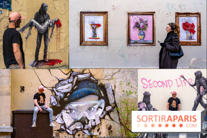 Brusk dévoile un parcours street-art inédit à Paris
