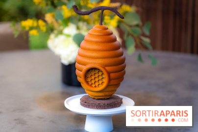 L'oeuf de Pâques Ruche du Mandarin Oriental Paris 2026 par Julien Dugourd