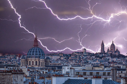 Orages, l'île de France en vigilance jaune ce mardi