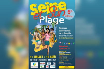 Seine-Essonne Plage 2015 à Corbeil-Esonnes