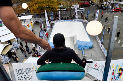 Saint Germain des Neiges 2015, le village de ski à Paris