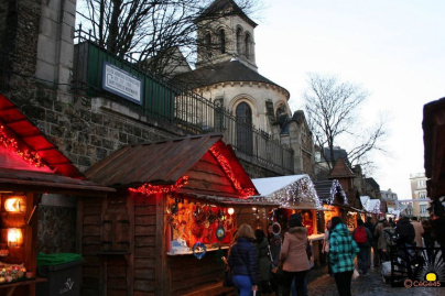 Le Marché de Noël de Montmartre 2015
