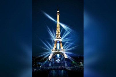 Tour Eiffel, Humen Energy pour la COP21