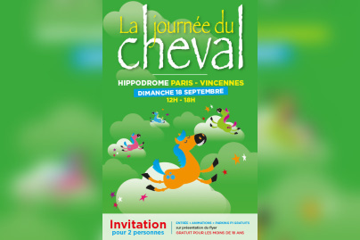 La Journée du Cheval à l'Hippodrome de Paris-Vincennes 2016, invitations gratuites