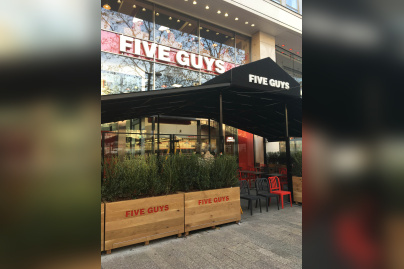 Five Guys ouvre sur les Champs-Elysées ce jeudi 8 décembre