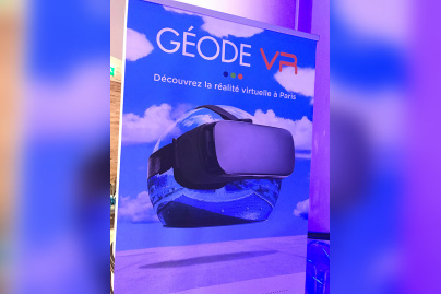 La parcours VR à la Géode