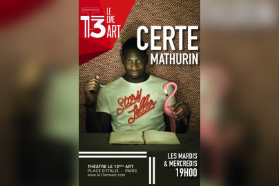 Certe Mathurins dans Story Teller au Théâtre le 13e Art