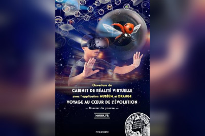 Le Cabinet de Réalité Virtuelle s'ouvre au Muséum national d'Histoire naturelle
