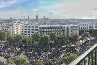 Défilé de l'Equipe de France sur les Champs, retour en images