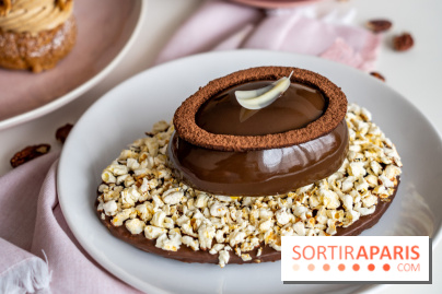 Oeuf de Pâques entremets de Muriel 2021 au Grand Colbert