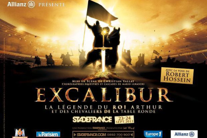 excalibur, la légende du roi arthur, stade de france