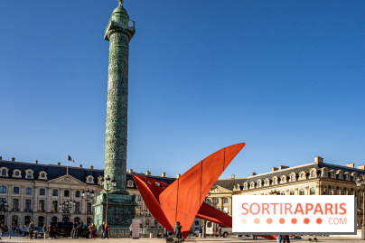 FIAC 2021 : le dragon flamboyant de la Place Vendôme par Alexander Calder