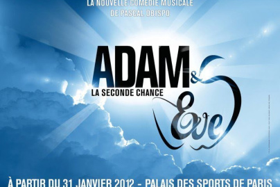 adam et eve, comedie musicale, pascal obispo, palais des sport, adam et eve, la seconde chance