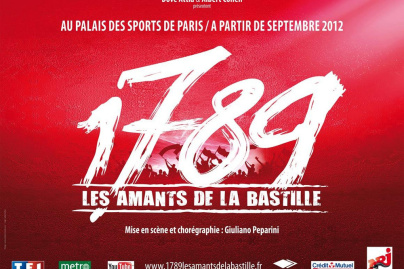 1789, les amants de la bastille, comédie musicale, palais des sports