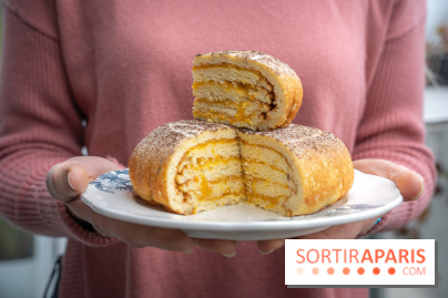 Un gâteau de crêpes soufflées signé Claire Heitzler pour la Chandeleur 2022