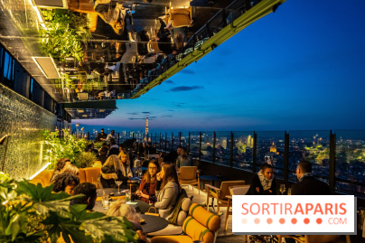 Le Skybar rooftop, le plus haut bar à ciel ouvert de Paris