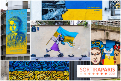 Quand le Street Art soutient l'Ukraine à Paris