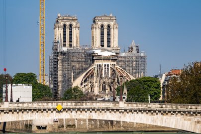 Notre-dame de Paris, des vestiges archéologiques dont un sarcophage découverts