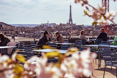 La Terrasse panoramique du Printemps 7e Ciel