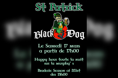 Le Black Dog fête la Saint Patrick