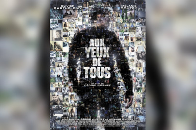 L'équipe du film "Aux yeux de tous" à l'Aplle Store Opéra ce 29 mars