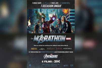 marathon marvel, avengers en avant-première, 