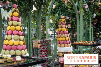 Ladurée lance sa terrasse fleurie sur les Champs-Elysées