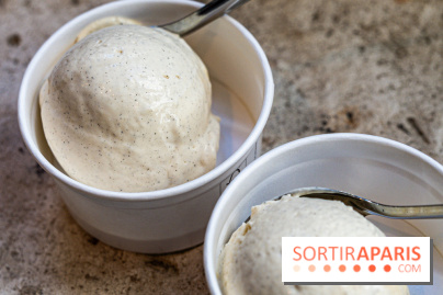 Des glaces turbinées minute chez Jacques Genin, les meilleures glaces de Paris