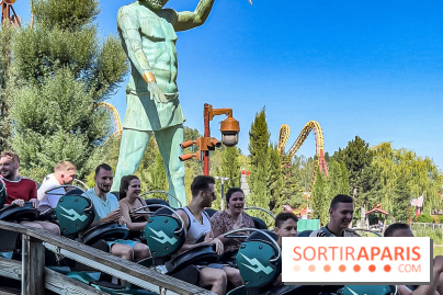Tonnerre 2 Zeus au Parc Astérix : le nouveau grand huit inauguré, Zeus a changé de slip