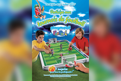 Les tournois de football au Playmobil Funpark